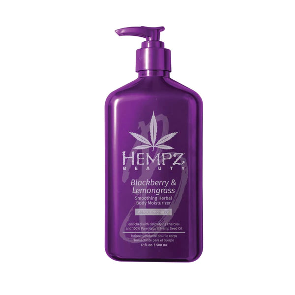 Blackberry & Lemongrass Herbal Body Moisturizer 17 oz.