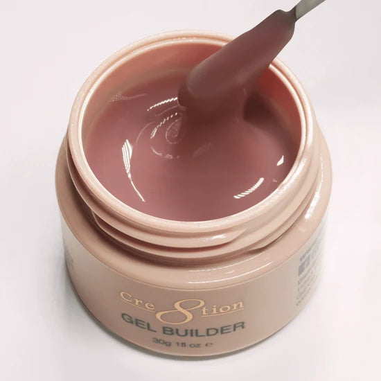 Cre8tion Overlay/Builder Gel in Jar 1oz - #16 Smoky Cocoaa Velvet