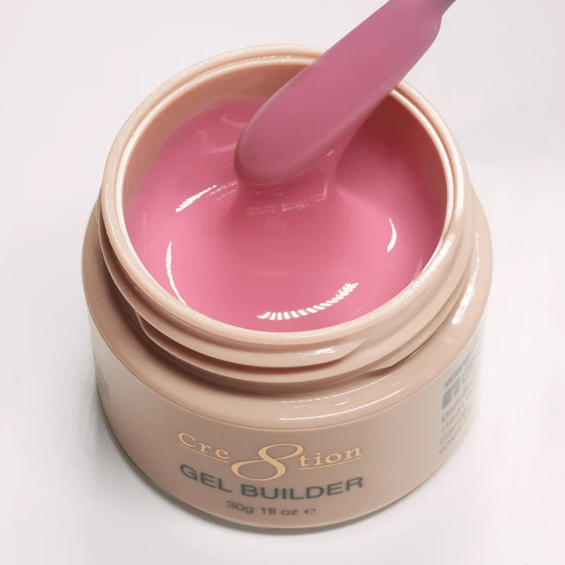 Cre8tion Overlay/Builder Gel in Jar 1oz - #18 Macaroon Sugar Kiss