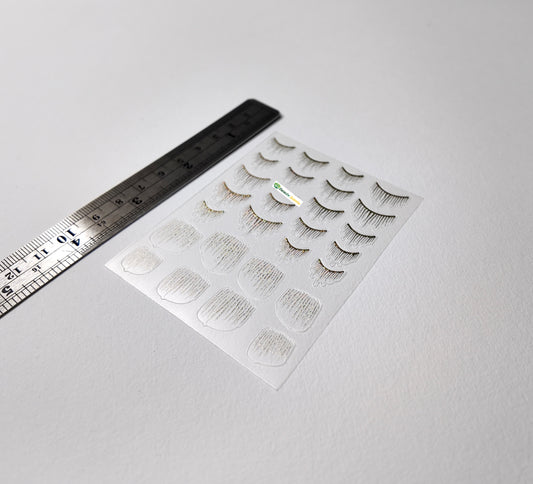 French Line with Strands Sticker Decal