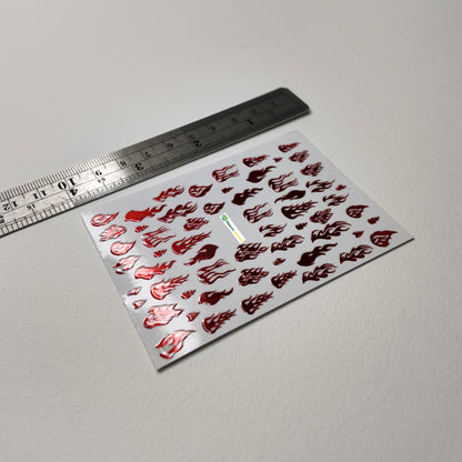 Flame V7 Sticker Decal