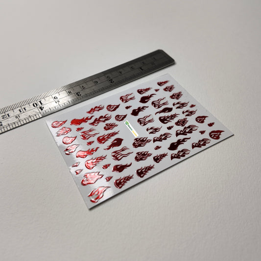 Flame V7 Sticker Decal