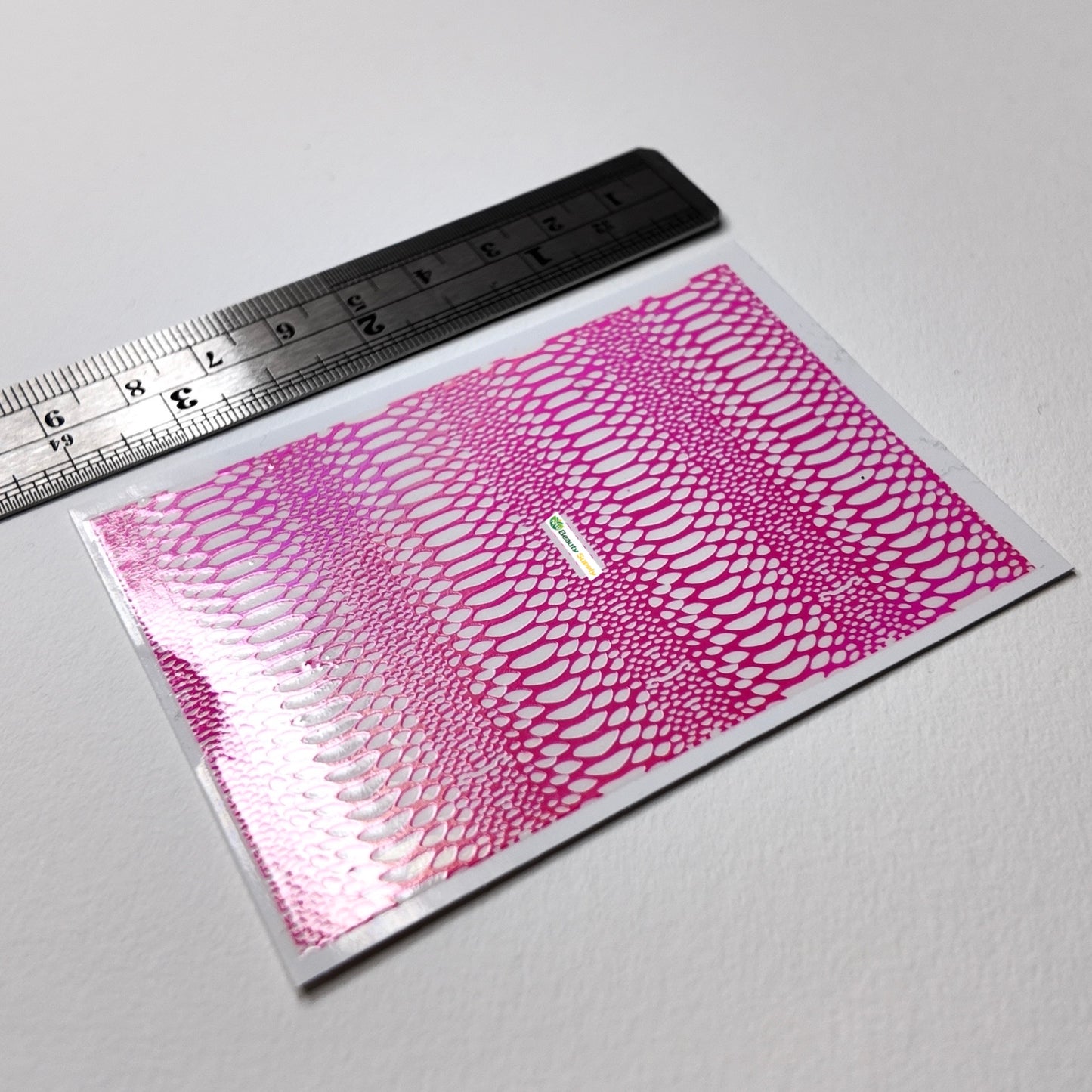 Snake Print Sticker Decal Sheet