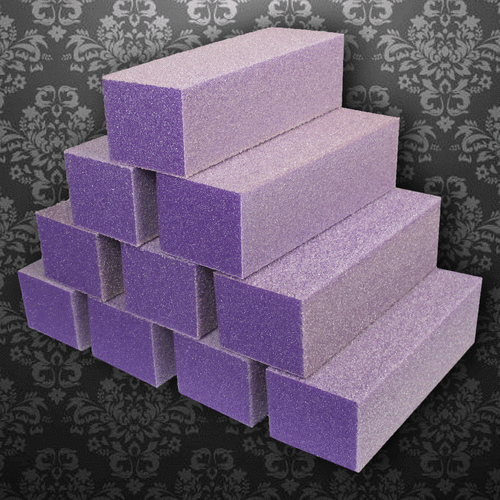 Purple Buffer White Grit Premium 60/100 3-Way