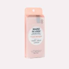 Voesh Mani in a Box Waterless 3 Step - Vitamin Recharge (Single Kit)