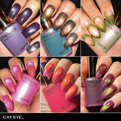 APRES Prismatic Gel Collection (18 Colors + Display)
