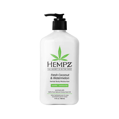 HEMPZ Fresh Coconut & Watermelon Herbal Body Moisturizer