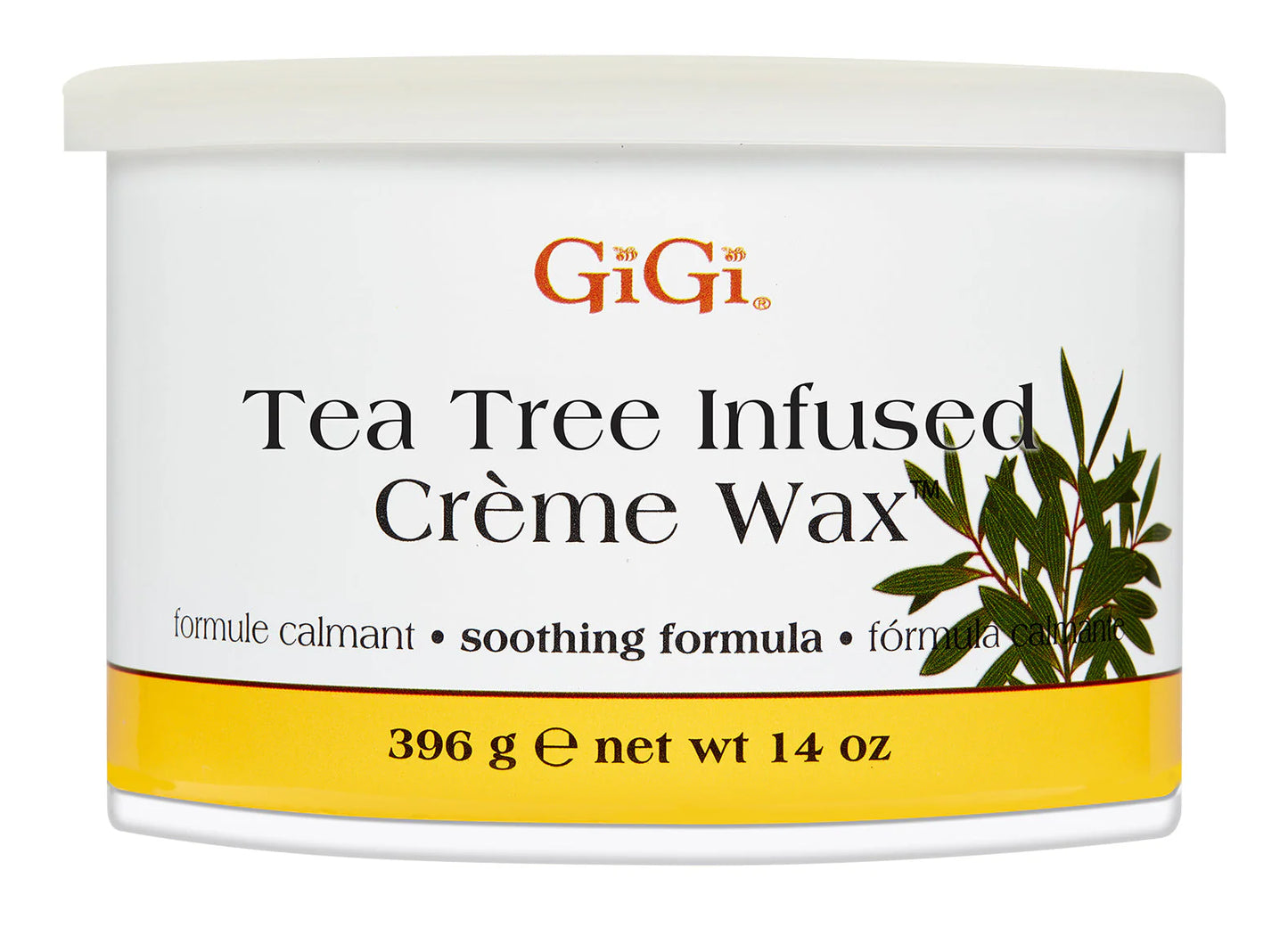 GIGI Tea Tree Infused Creme Wax 14oz