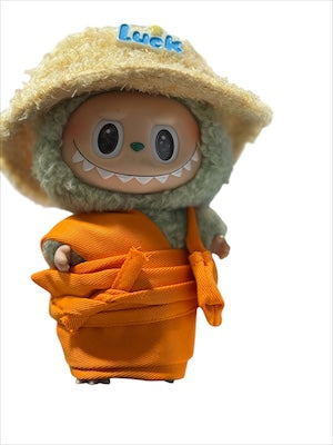 Doll Clothes fits Labu  #031 Monk Wrap with Hat