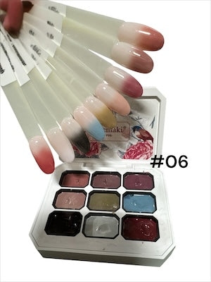 LIA 9 Color Cream Gel Palette ( " Pat-Pat Gel ")