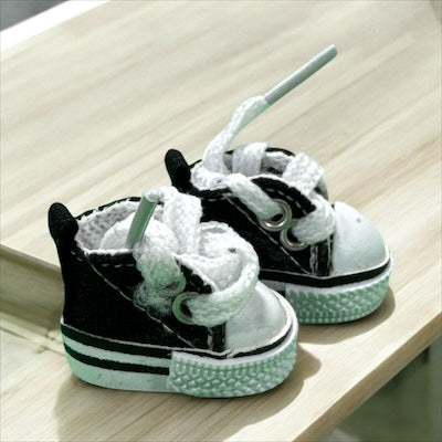 Doll Clothes fits Labu  #080 Canvas Style Shoes w Laces