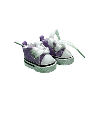 Doll Clothes fits Labu  #080 Canvas Style Shoes w Laces