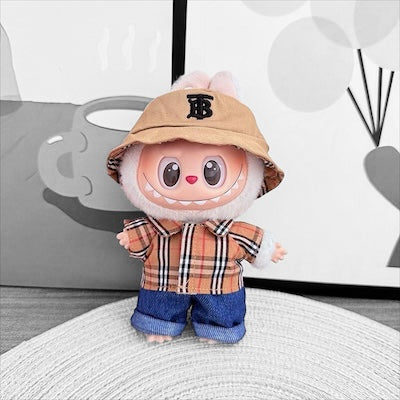 Doll Clothes fits Labu  #071 Designer Shirt, pants, + hat