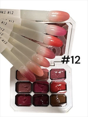 LIA 9 Color Cream Gel Palette ( " Pat-Pat Gel ")