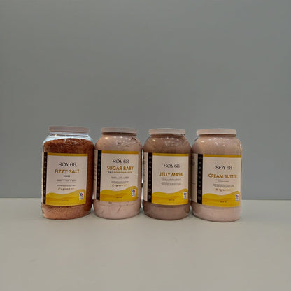 SOY68 4-step Pedicure Combo with Fizzy Salt