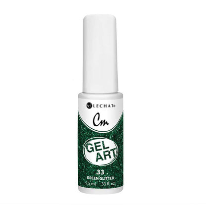 CM Gel Art (0.33oz) - Green Glitter