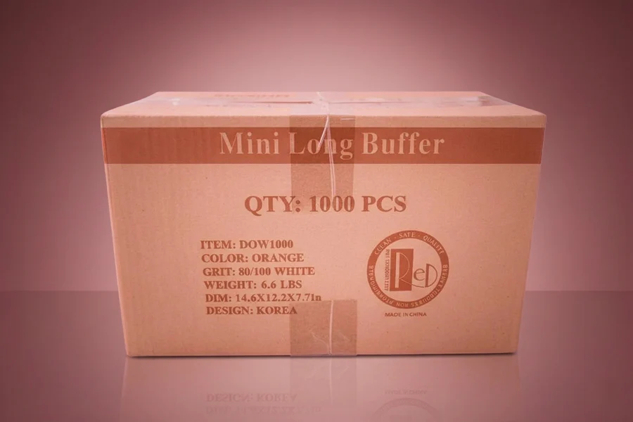 Rectangular Buffer Block Case (1000 Ct)
