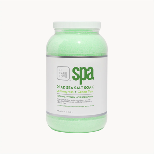 BCL Dead Sea Salt Soak Lemongrass + Green Tea (128 oz)