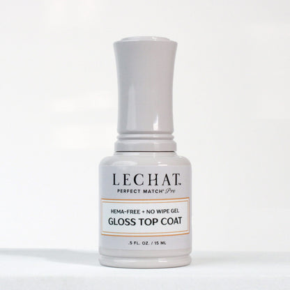 PM Pro Hema Free - No Wipe Gloss Top (.50oz)
