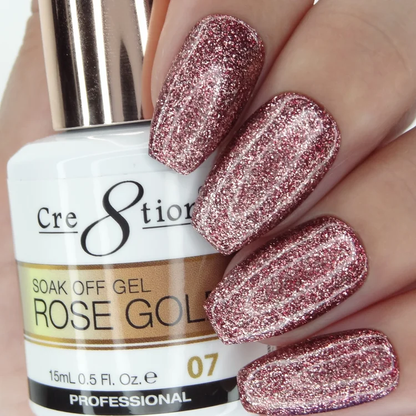 CRE8TION Rose Gold Gel -  07