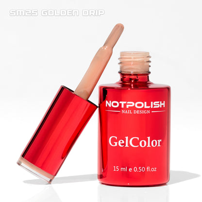 NotPolish Sheer Melts Gel - SM25 Golden Drip