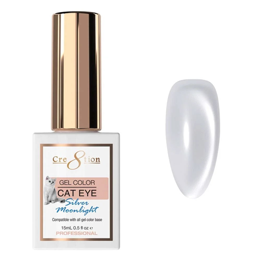 CRE8TION Cat Eye Gel - Silver Moonlight