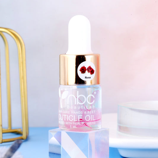 NBC Cuticle Oil with Dropper (0.5 mL) - Rose