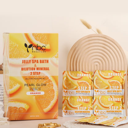 NBC 2in1 Jelly Pedicure Single Pack - Orange