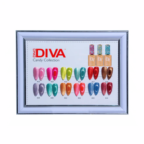 DND Diva 9D Cat Eye #015 Lemon Whiskers