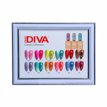 DND Diva 9D Cat Eye #015 Lemon Whiskers