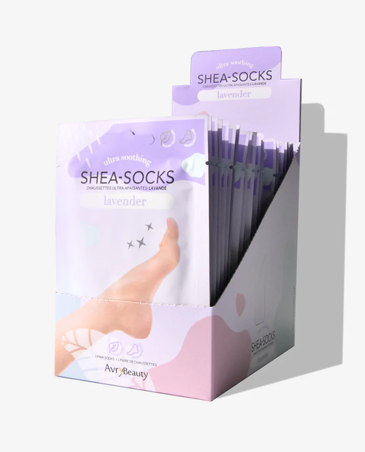 Avry Beauty Shea Butter Socks 25 Ct. Box