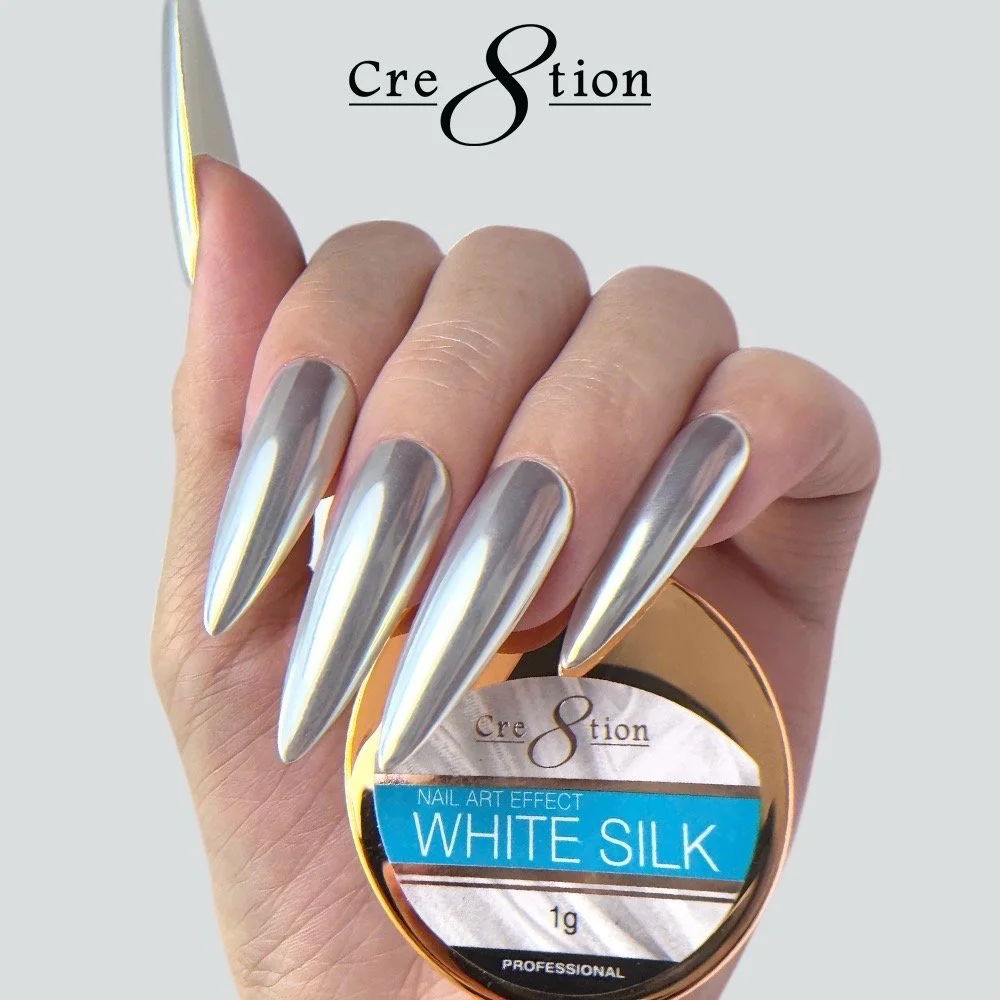 Cre8tion White Silk Chrome