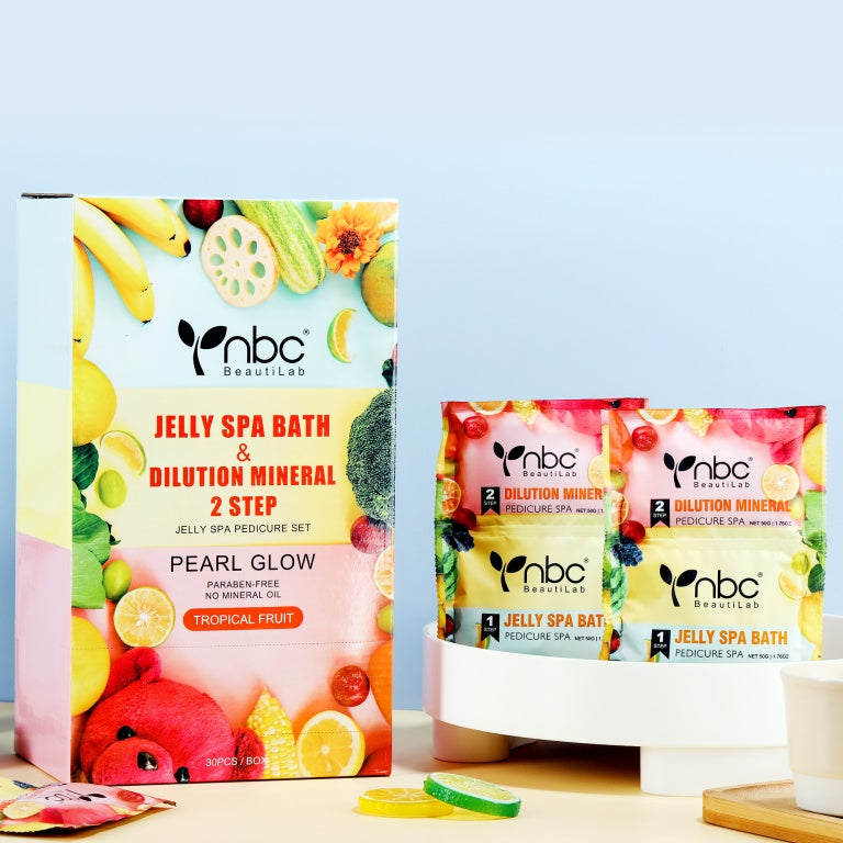 NBC 2in1 Jelly Pedicure 30 Ct Box – NW Beauty Supplies