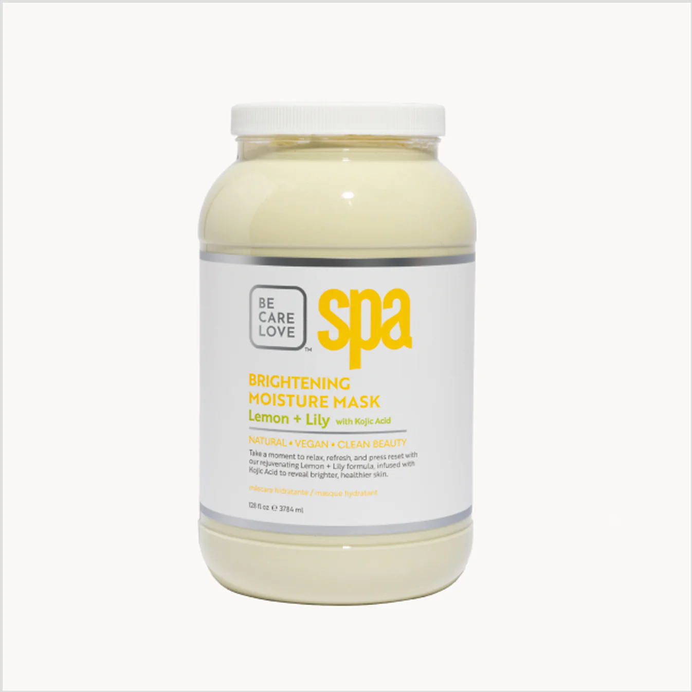 BCL Moisture Mask Brightening Lemon + Lily (128 oz)