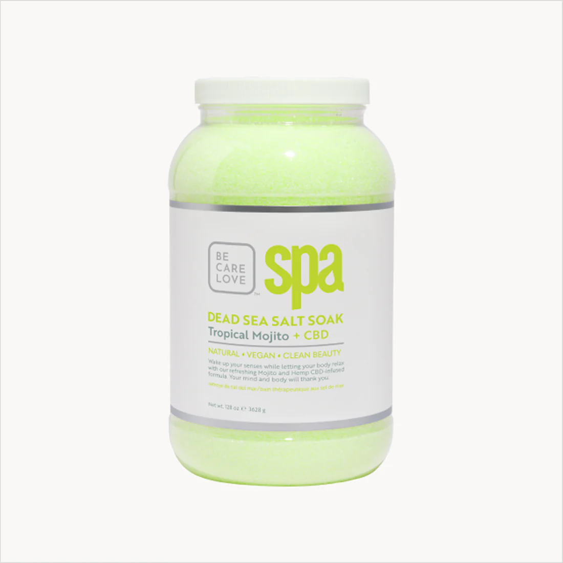 BCL Dead Sea Salt Soak Tropical Mojito (128 oz)