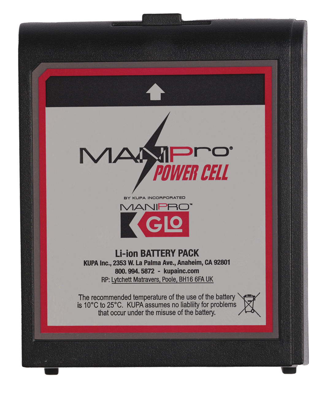 KUPA ManiPro Glo Lamp Power Cell Battery Pack