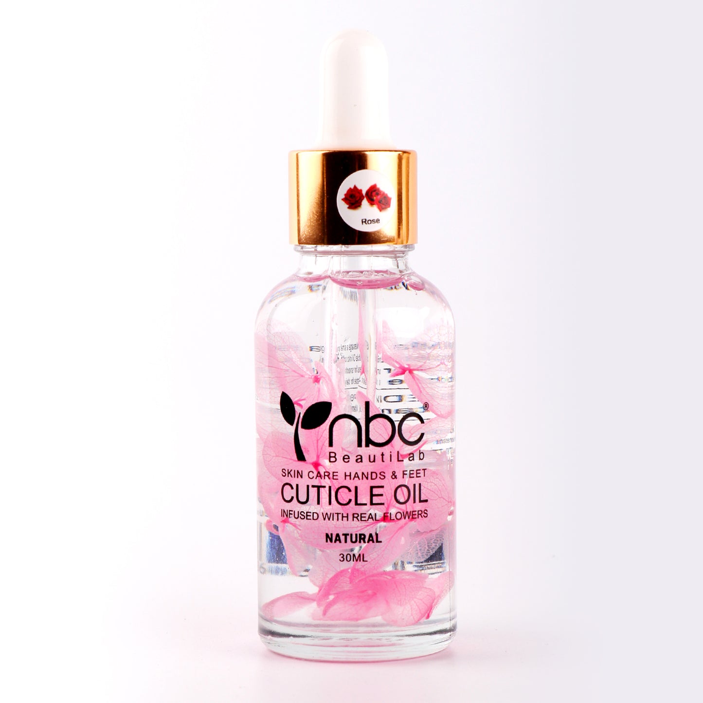 NBC Cuticle Oil with Dropper (30 mL) - Rose