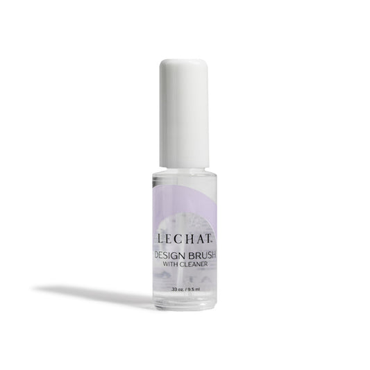 LeChat Design Brush with Cleaner (.33oz)