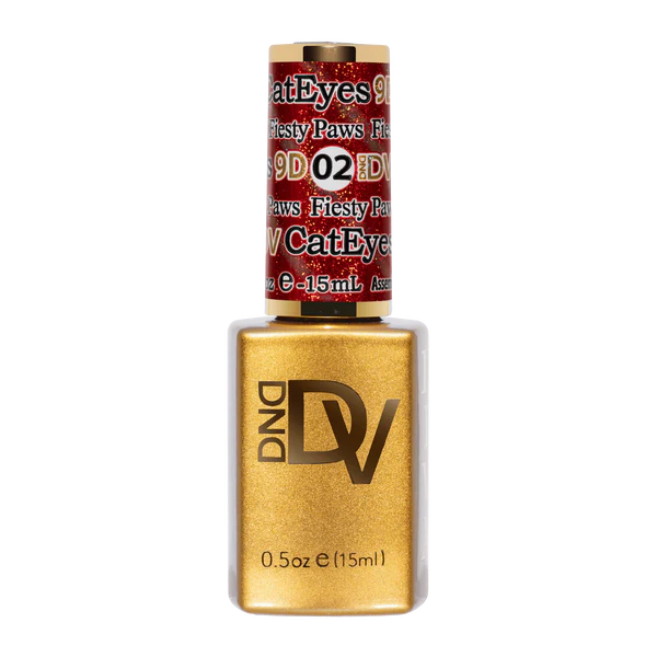 DND Diva 9D Cat Eye #002 Fiesta Paws