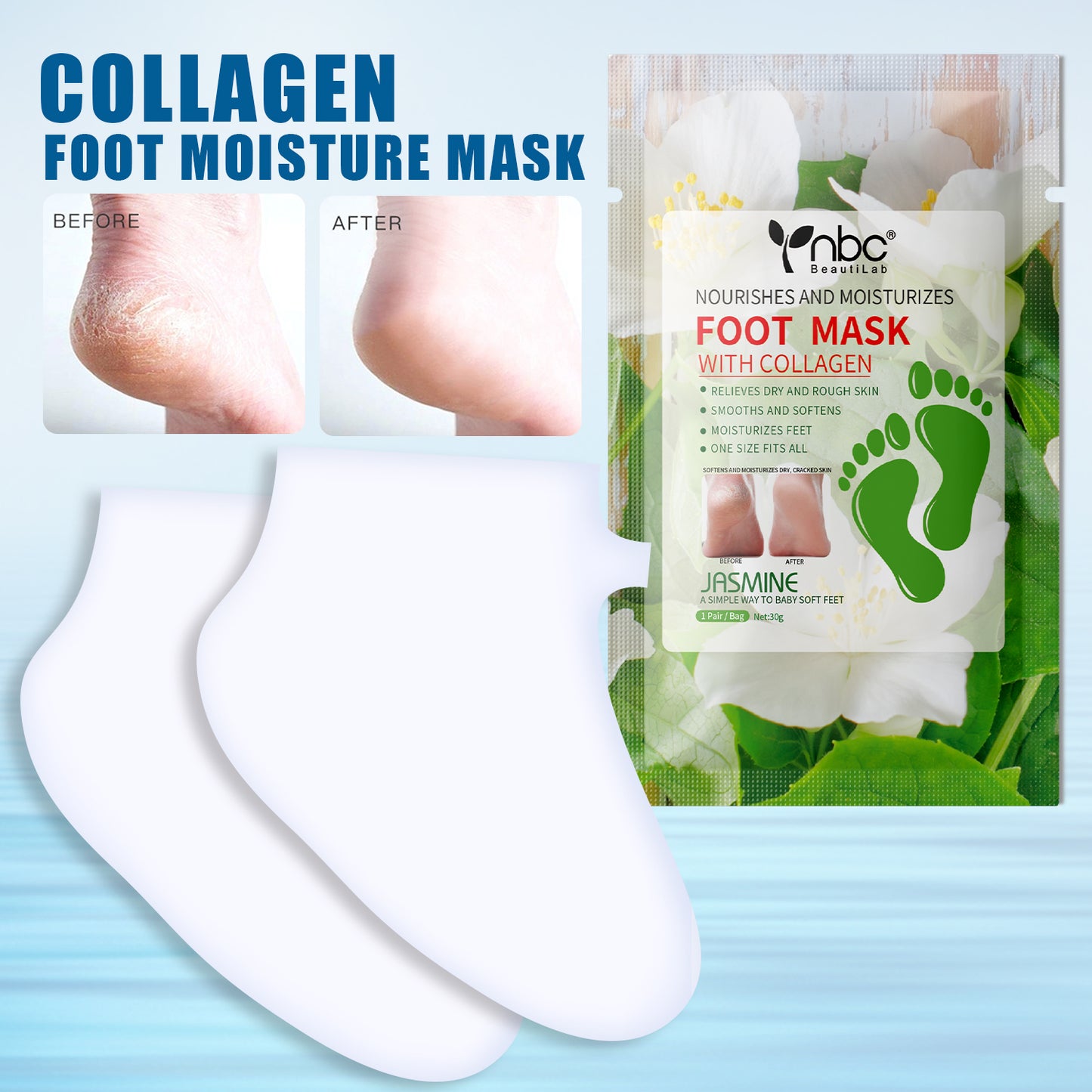 NBC Foot Mask with Collagen