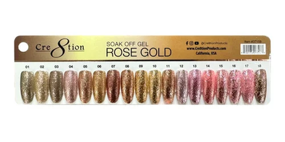 CRE8TION Rose Gold Gel -  15