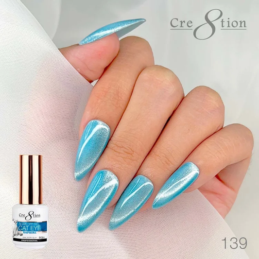 CRE8TION Cat Eye Gel - 139 (Sapphire 1)