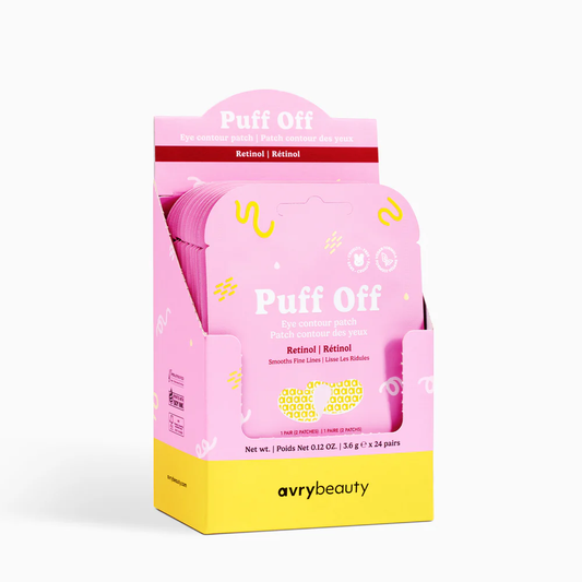 Avry Beauty Puff Off Eye Contour Patch - Retinol 24 Ct. Box