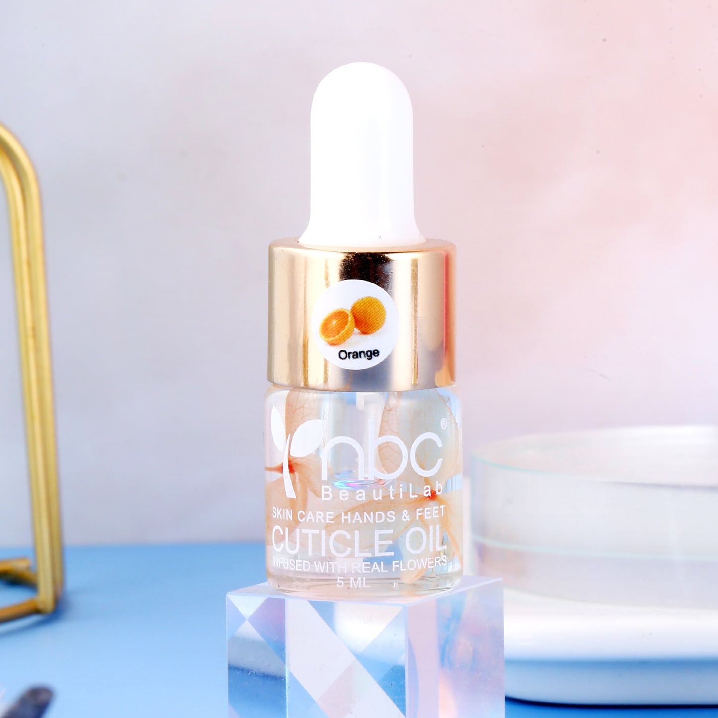 NBC Cuticle Oil with Dropper (0.5 mL) - Orange