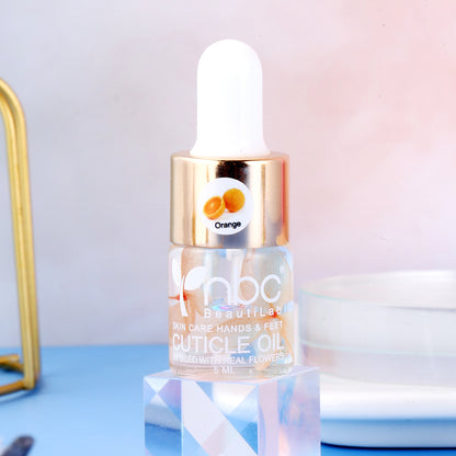 NBC Cuticle Oil with Dropper (0.5 mL) - Orange