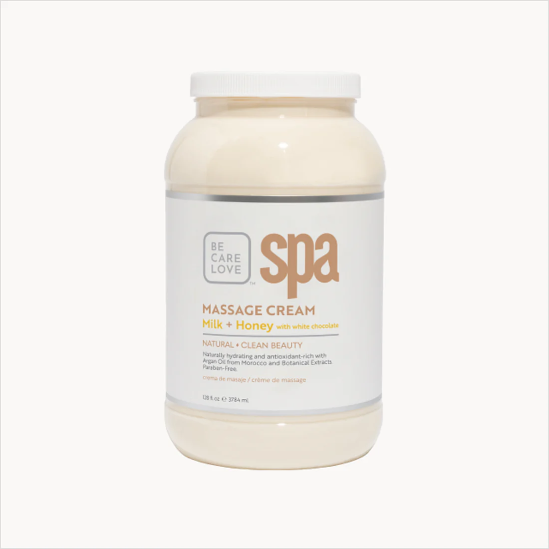 BCL Massage Cream Milk + Honey with White Chocolate (128 oz)