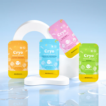 Avry Beauty Cryo Jelly Facial Mask - Assorted 24 Ct Box