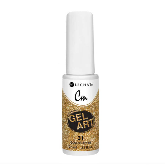 CM Gel Art (0.33oz) - Gold Gillter