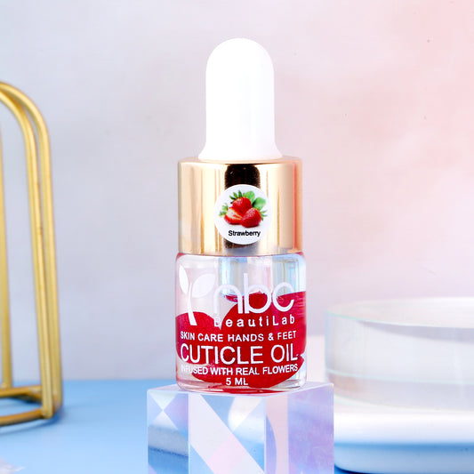 NBC Cuticle Oil with Dropper (0.5 mL) - Strawberry