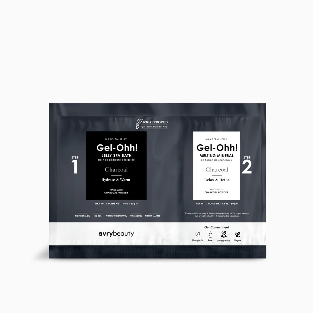 Avry Beauty Gel-Ohh! Jelly Spa Bath - Charcoal